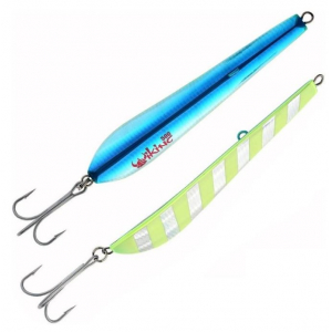 Пилькер Viking Jig светящийся 600гр (02 Silver Blue Lumo)