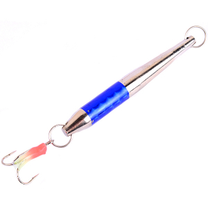 Пилькер Fladen Haken Fjords Silver/Blue Reflection 60гр