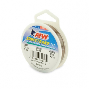 Поводковый материал AFW Surfstrand 1x7 (15lb)